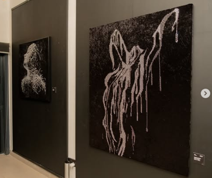 White Artworks Corridor